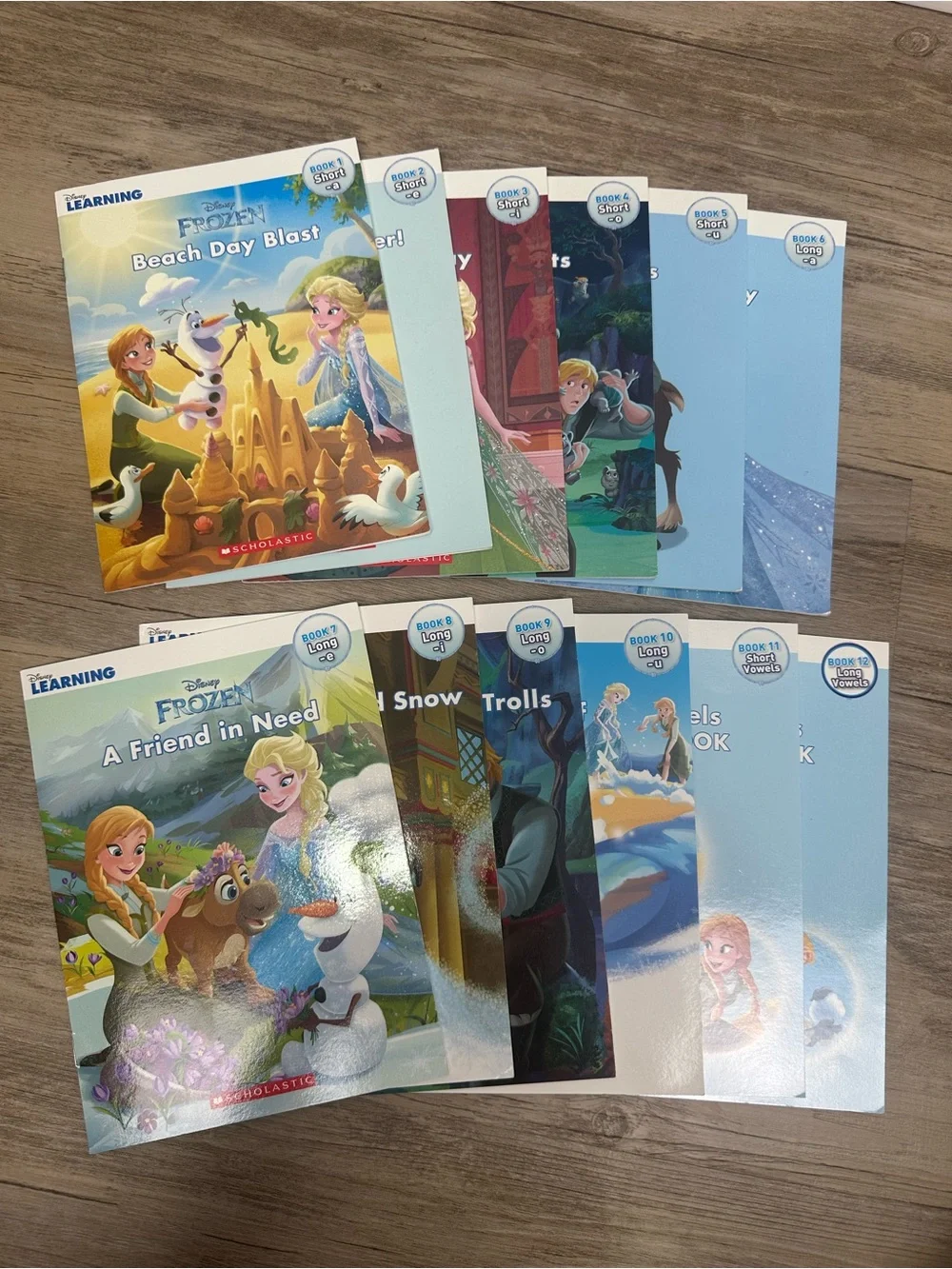 Disney Frozen Phonics Reading Program Book Set of 12